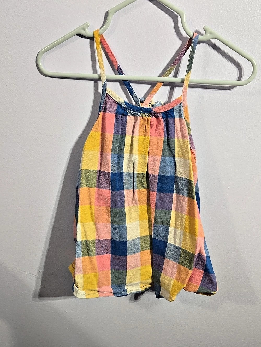 Kids Checkered Sundress